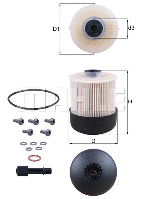 Fuel Filter (KX 338/28D)