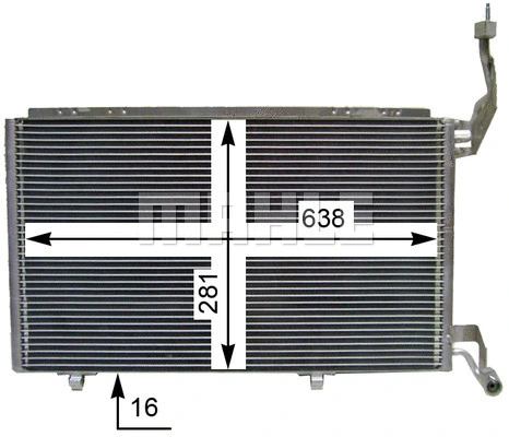 Condenser, air conditioning