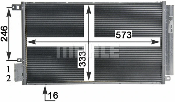 Condenser, air conditioning