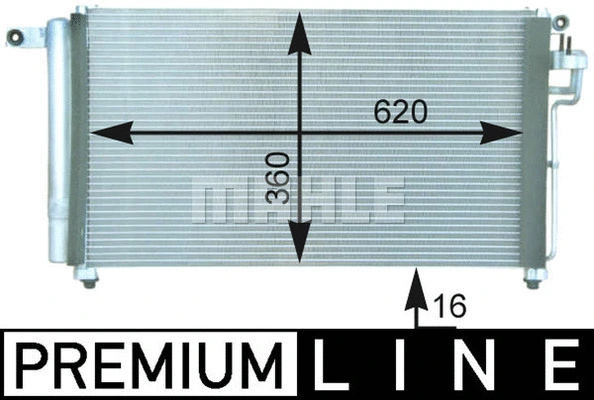 Condenser, air conditioning