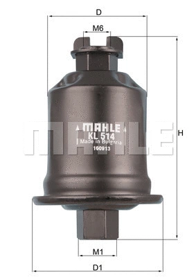 Fuel Filter (KL 514)