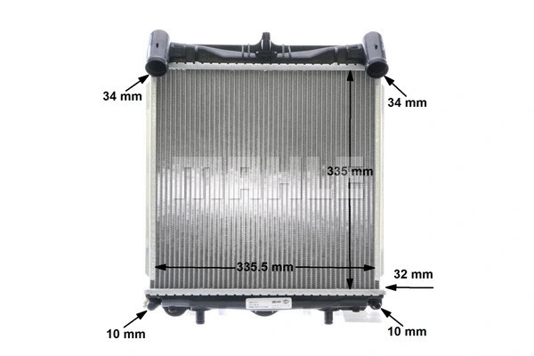 Radiator, engine cooling