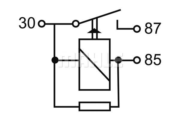 Relay, fuel pump