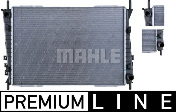 Radiator, engine cooling