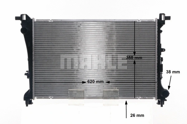 Radiator, engine cooling