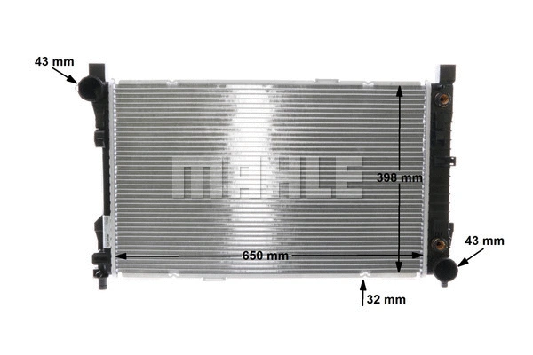 Radiator, engine cooling