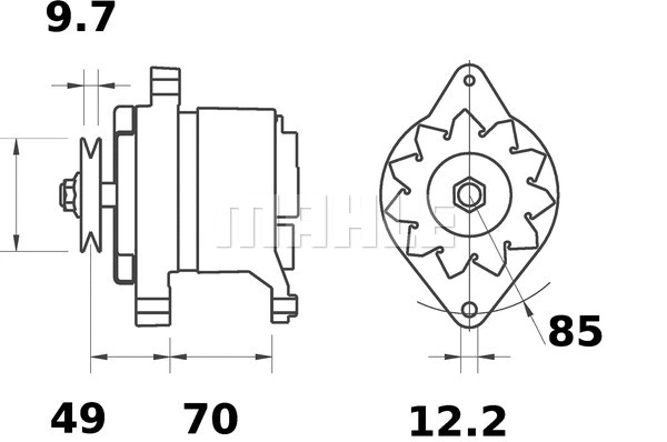Alternator (MG 504)