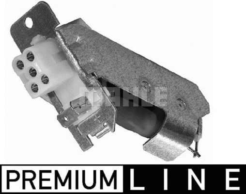 Resistor, interior blower