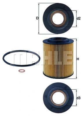 Oil Filter (OX 154/1D)