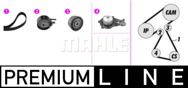 Water Pump & Timing Belt Kit