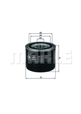 Oil Filter (OC 77)