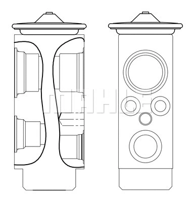 Expansion Valve, air conditioning (AVE 9 000S)
