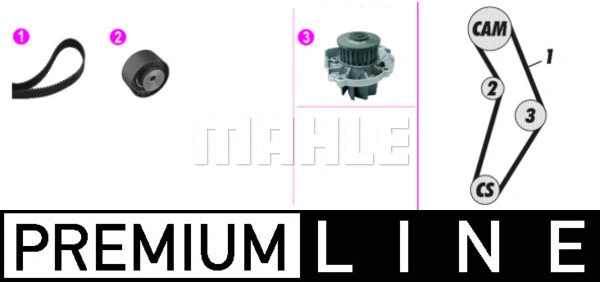 Water Pump & Timing Belt Kit