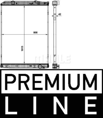 Radiator, engine cooling