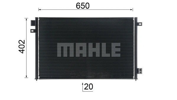 Condenser, air conditioning