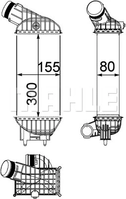 Charge Air Cooler (CI 212 000P)