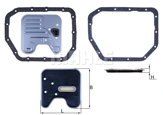 Hydraulic Filter, automatic transmission (HX 246D)