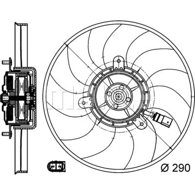 Fan, engine cooling