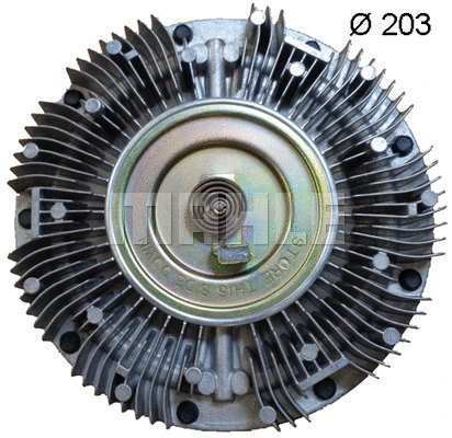 Clutch, radiator fan