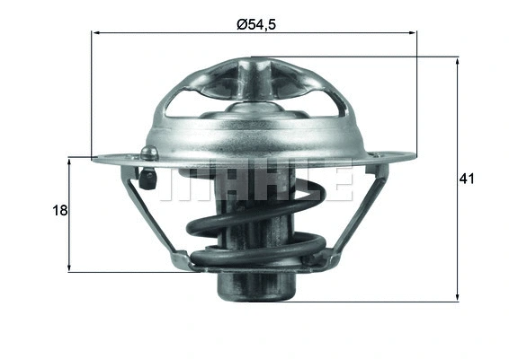 Thermostat, coolant (TX 162 82D)