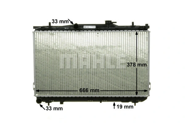 Radiator, engine cooling