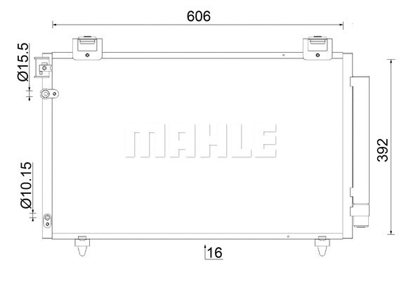 Condenser, air conditioning