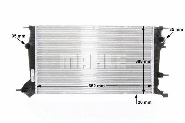 Radiator, engine cooling