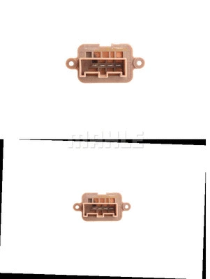 Resistor, interior blower