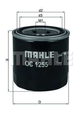 Oil Filter (OC 1255)