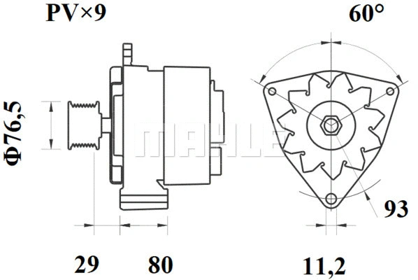 Alternator (MG 803)