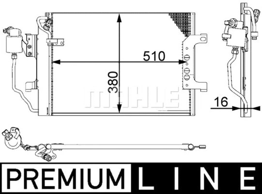 Condenser, air conditioning