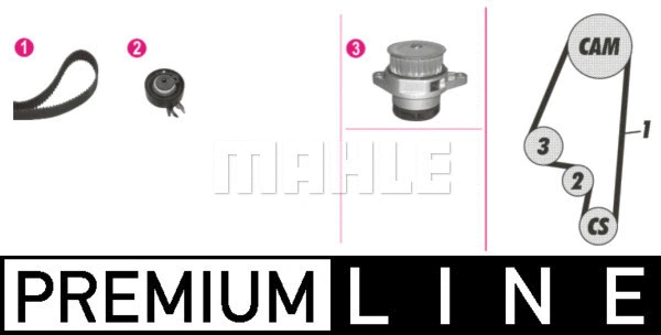 Water Pump & Timing Belt Kit