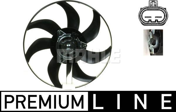 Fan, engine cooling (CFF 322 000P)