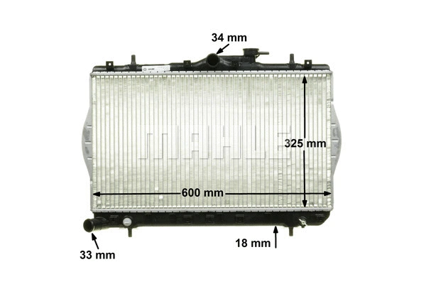 Radiator, engine cooling