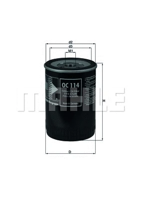 Oil Filter (OC 114)