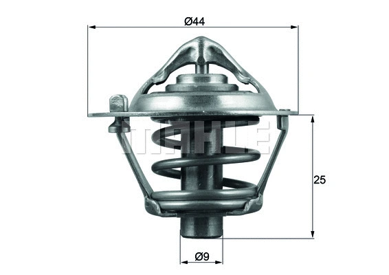 Thermostat, coolant (TX 113 88D)