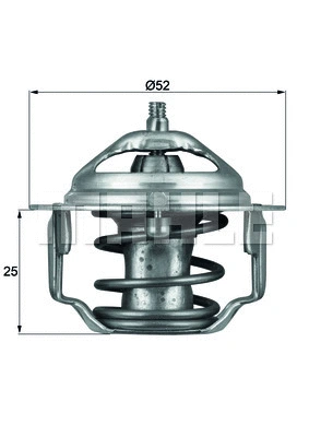 Thermostat, coolant (TX 64 88)