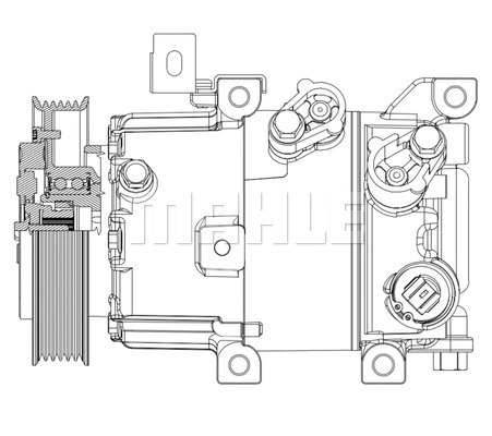 Compressor, air conditioning