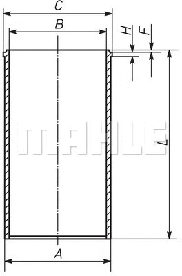 Cylinder Sleeve (029 WV 20 00)