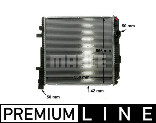 Radiator, engine cooling