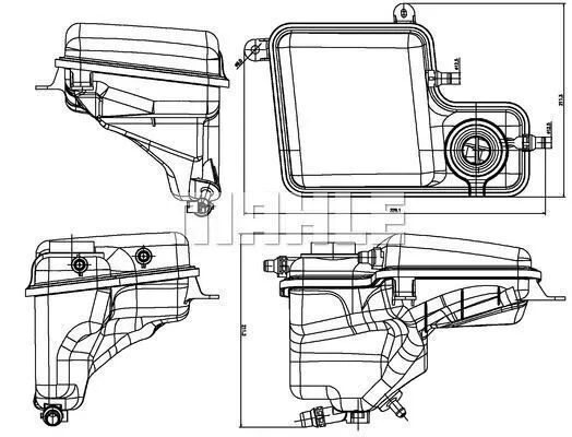 Expansion Tank, coolant