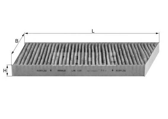 Filter, cabin air (LAK 129)