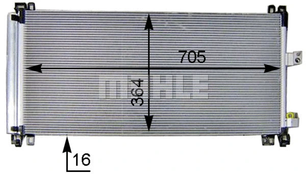 Condenser, air conditioning