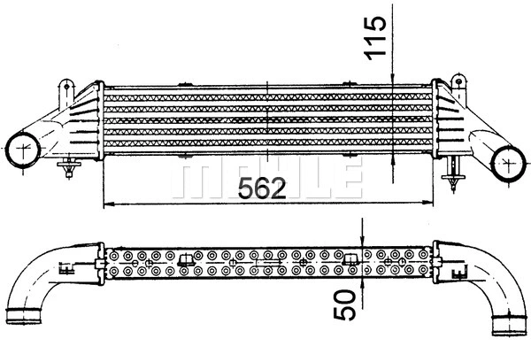 Charge Air Cooler (CI 107 000P)