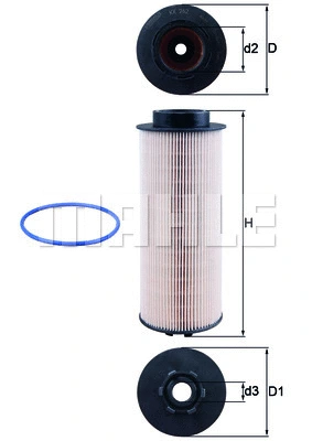 Fuel Filter (KX 262D)