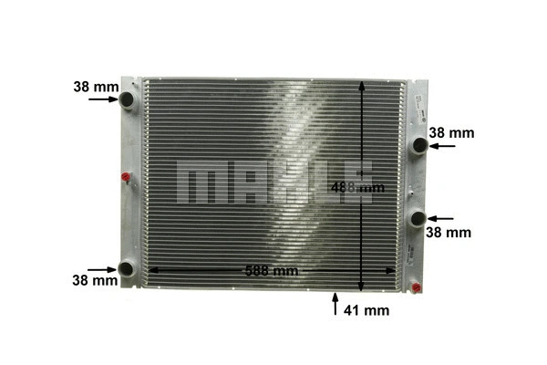 Radiator, engine cooling