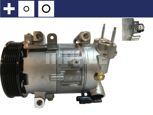 Compressor, air conditioning