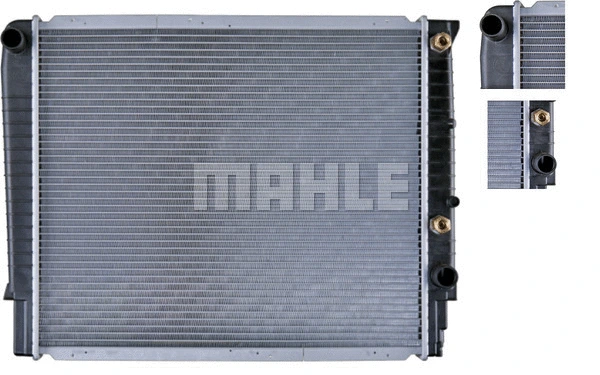Radiator, engine cooling