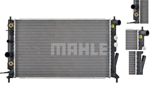 Radiator, engine cooling