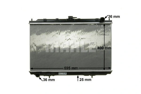 Radiator, engine cooling